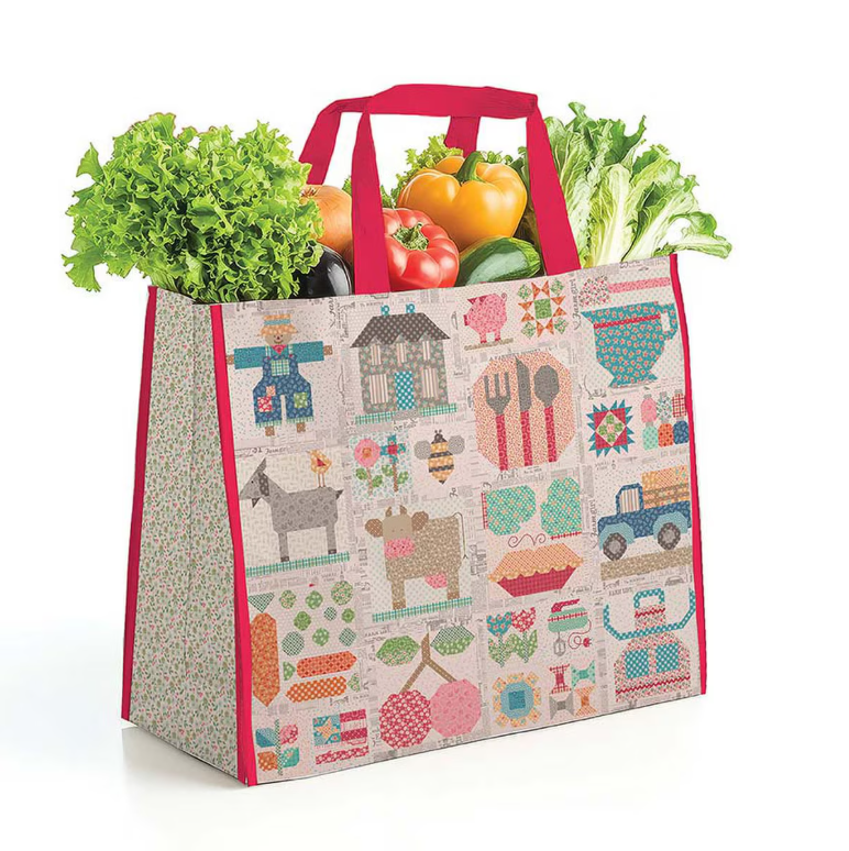 Lori Holt Farmer's Daughter Vinyl Tote