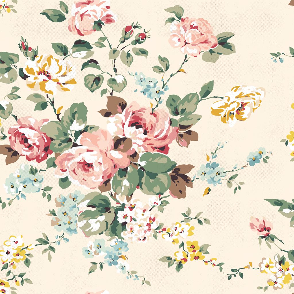 Rose & Violet's Bouquet Main Cream