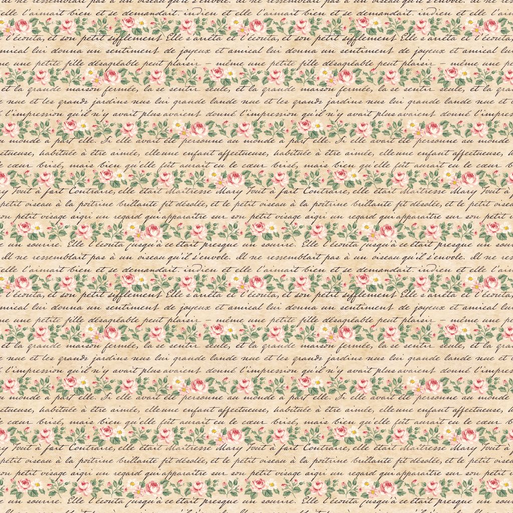 Rose & Violet's Bouquet Poeme Parchment