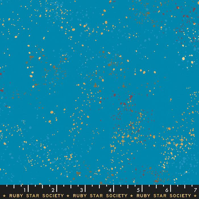 Speckled Metallic Bright Blue