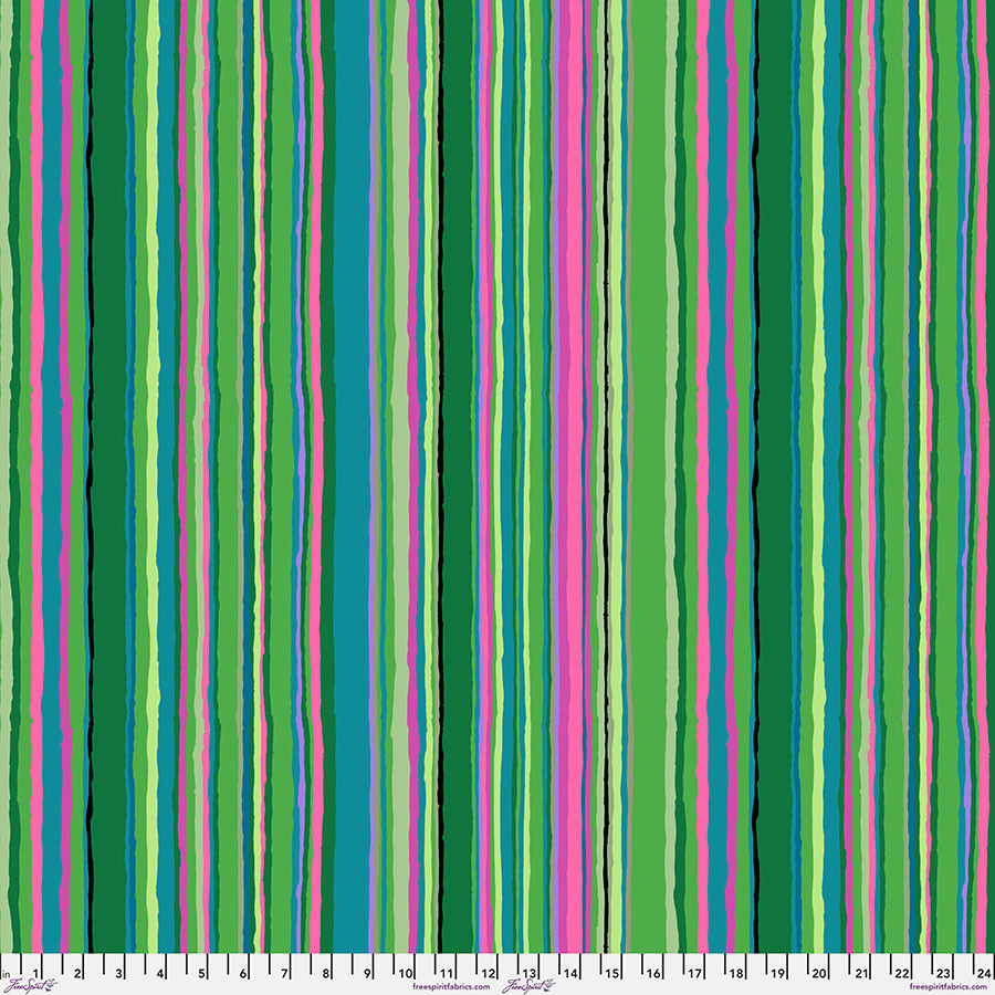 Kaffe Echo Stripe Green