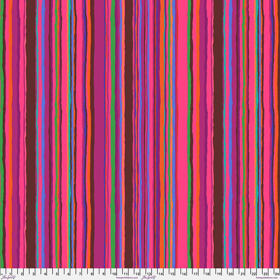 Kaffe Echo Stripe Red