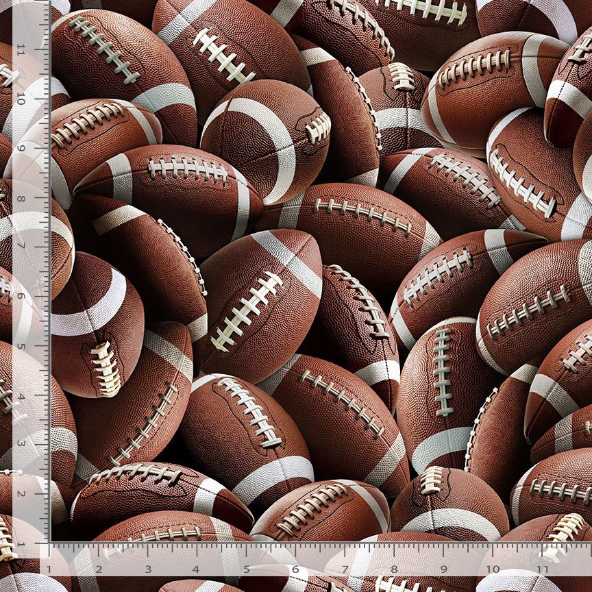 Packed Footballs