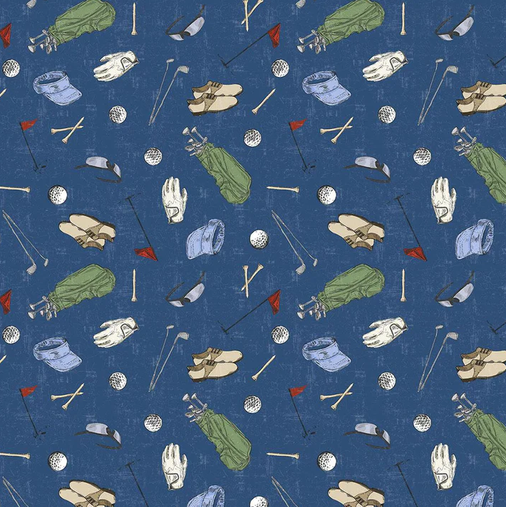 Tee Time! Golf Gear Dark Denim