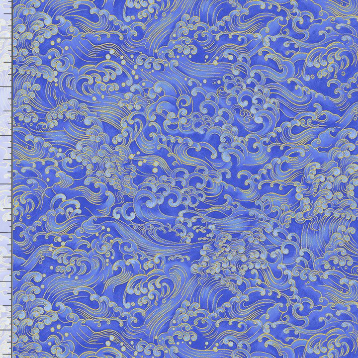 Moonlight Metallic Waves