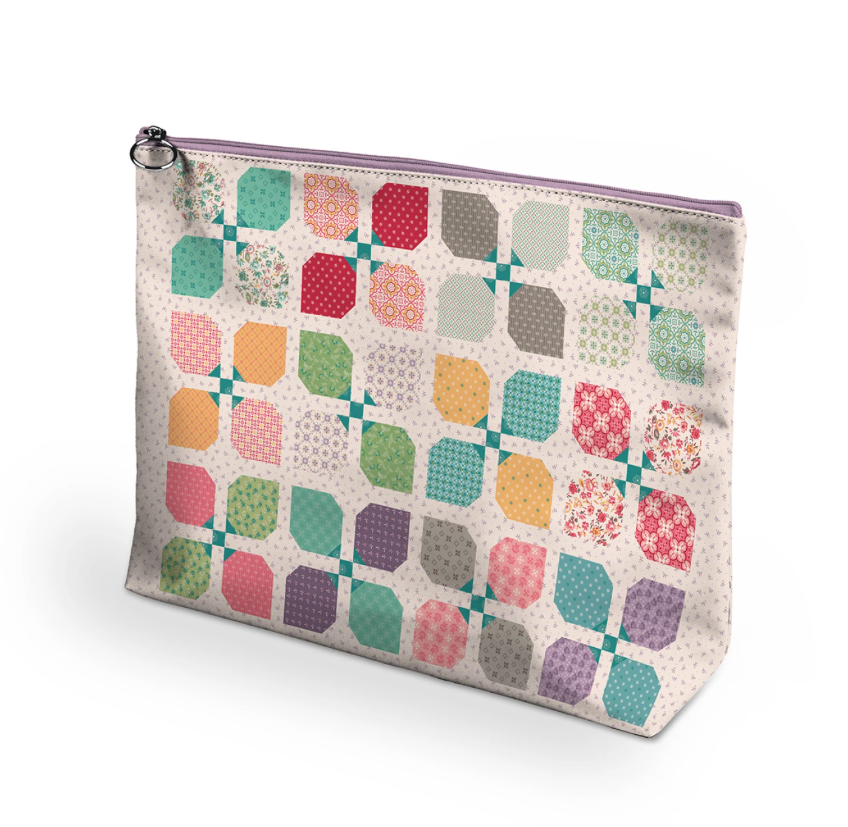 Lori Holt Piece & Plenty Vinyl Project Bag