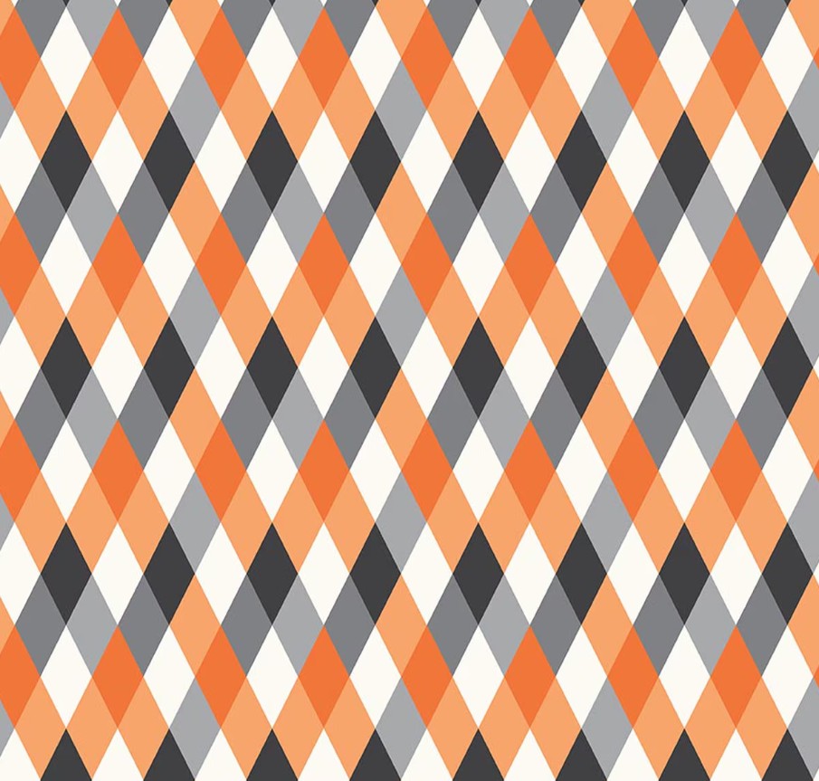 Frank and Friends Diamonds Orange