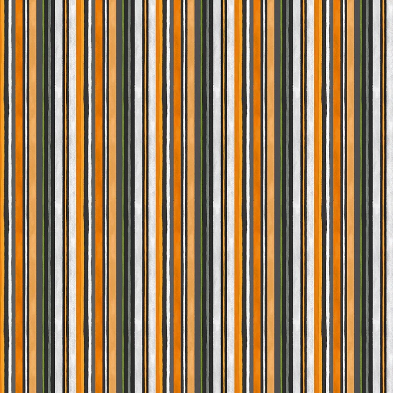 Happy Haunting Spooky Stripe Multi