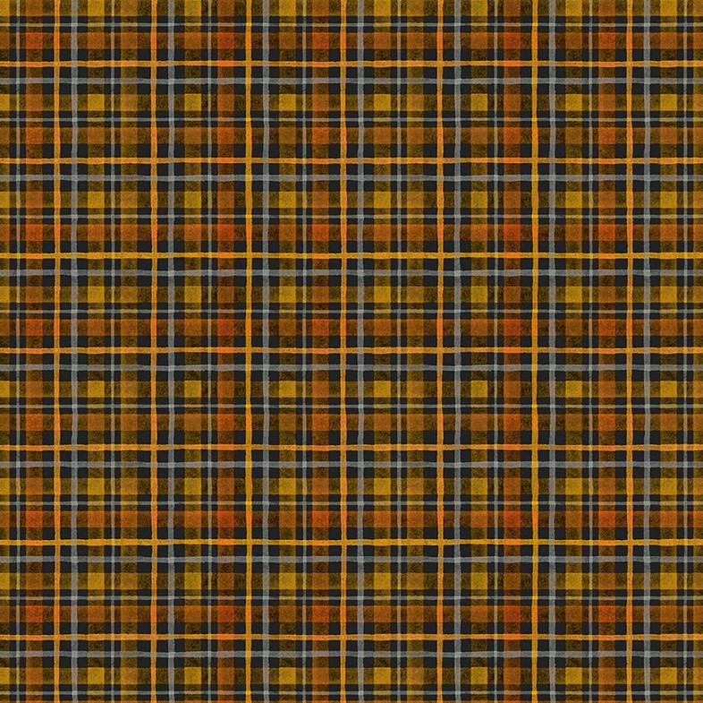 Happy Haunting Halloween Plaid Night