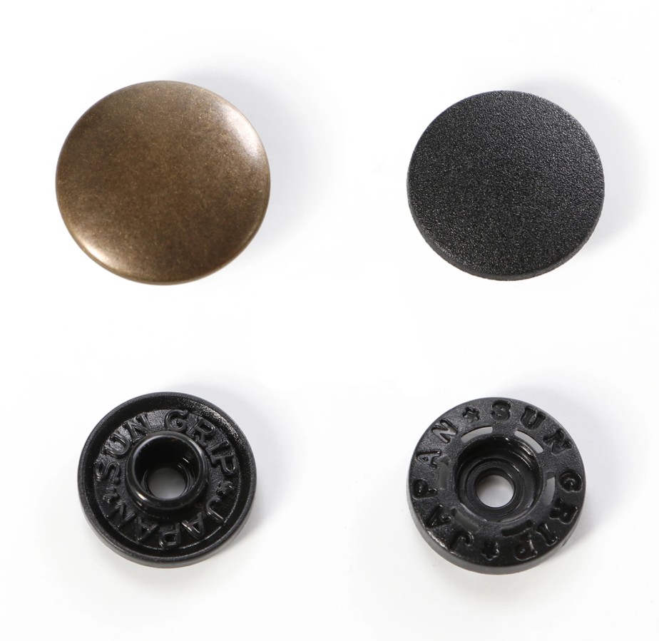 Tool-Free Snaps 4pk Antique Brass