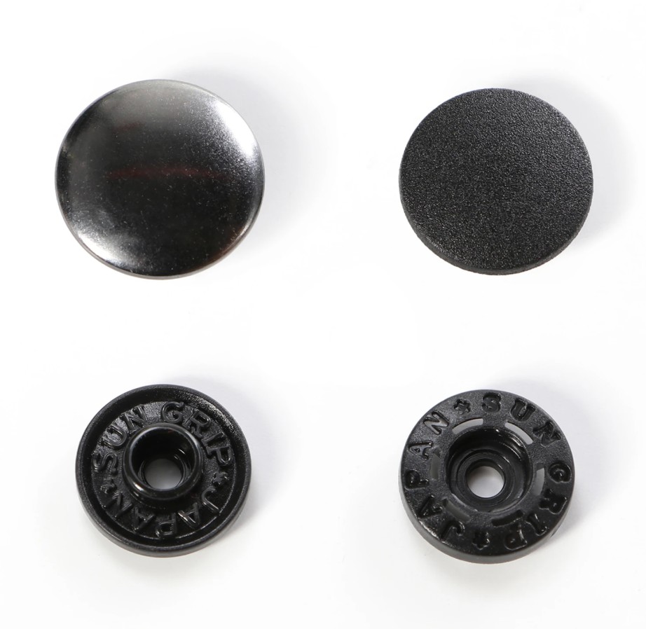 Tool-Free Snaps 4pk Black Metal