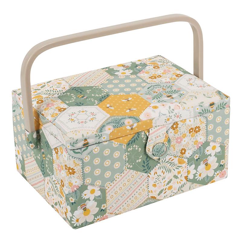 Patchwork Bee Med Sewing Box