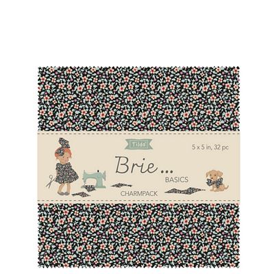 Tilda Brie Basics 5" Charm Pack