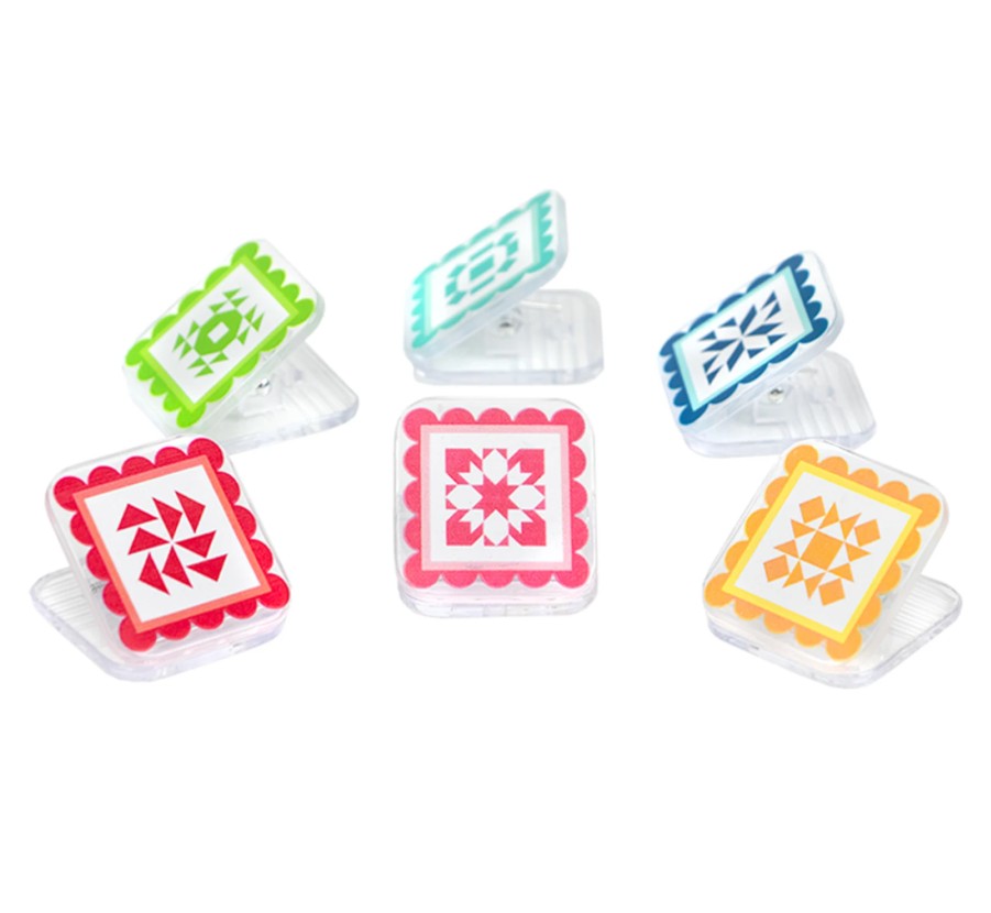 QuiltyClippies Fabric Clips