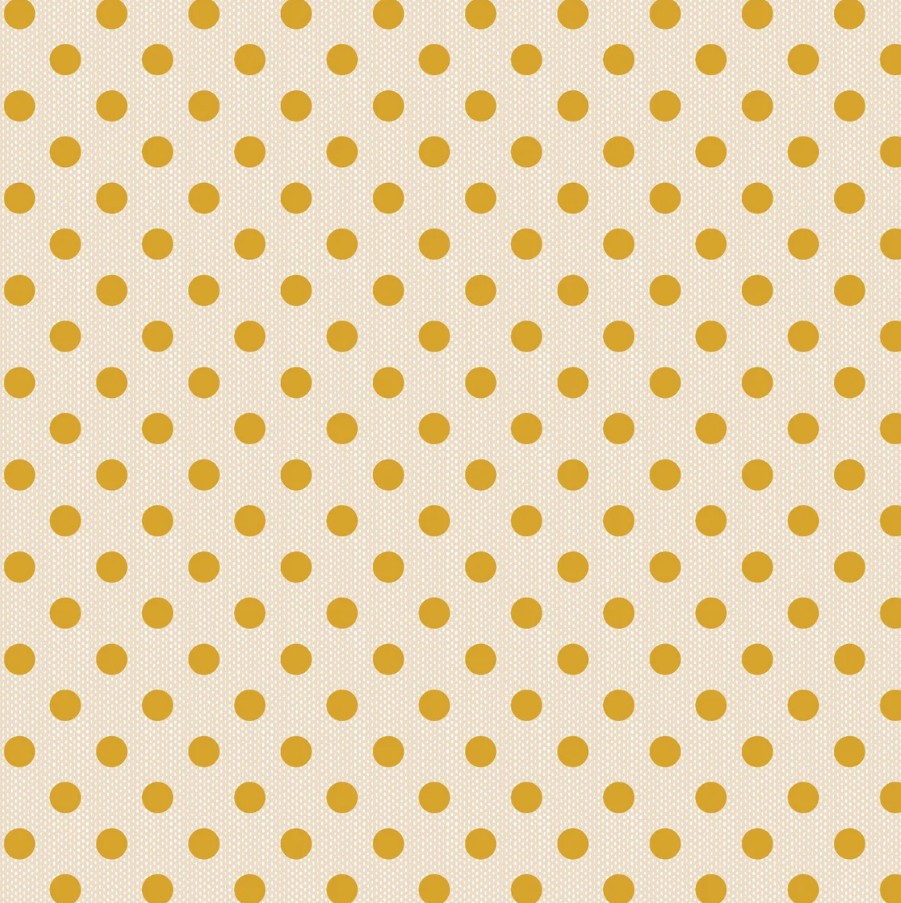 Tilda Creating Memories Polkadot Yellow