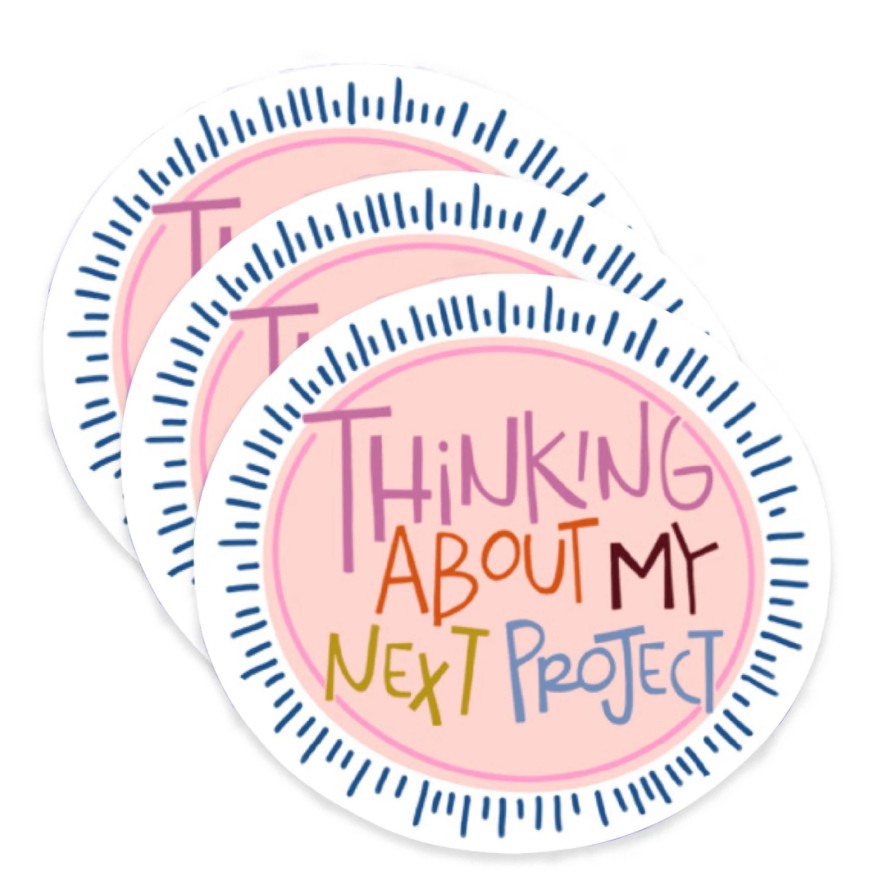 Next Project Sticker