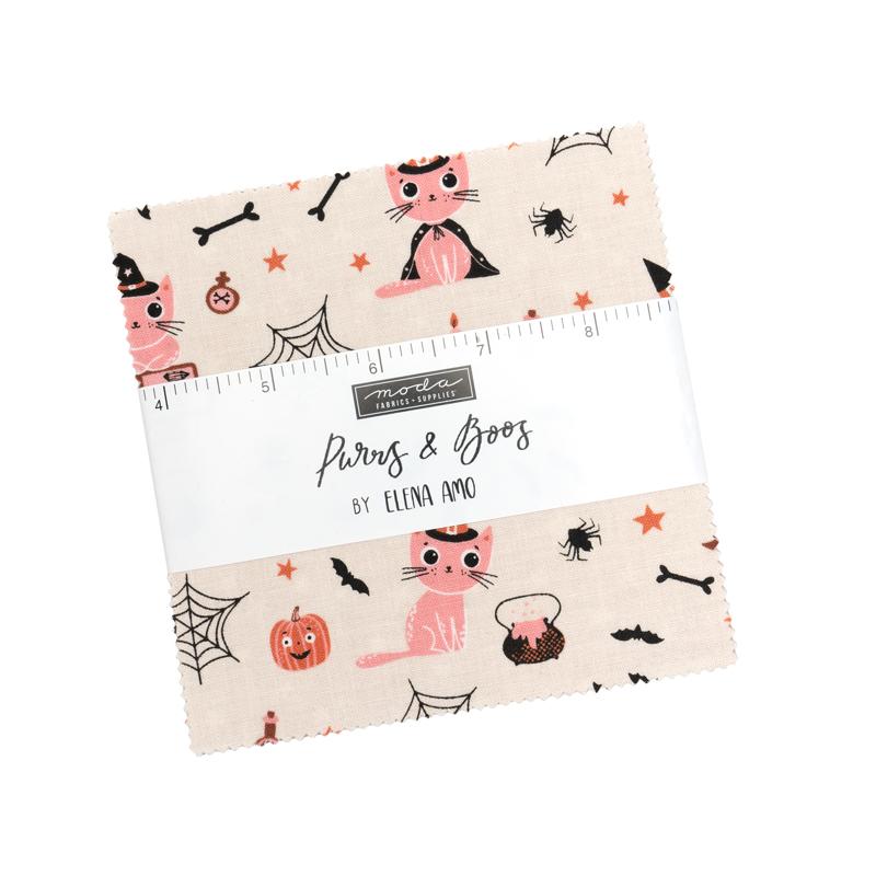 Purrs and Boos 5" Charm Pack