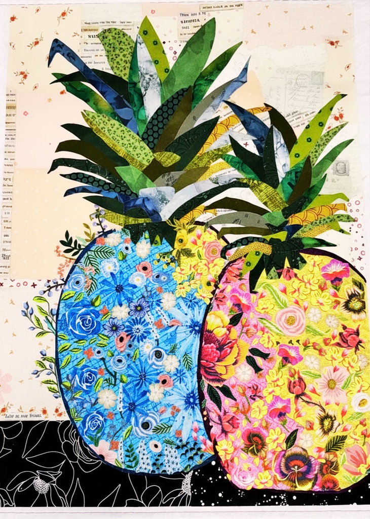 Pineapples Collage