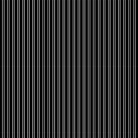 Garden At Twilight Stripe Black