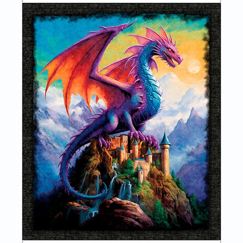 Dragon's Song Dragon 36" Panel