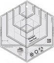 CGR Ruler Hexagon Trim Tool