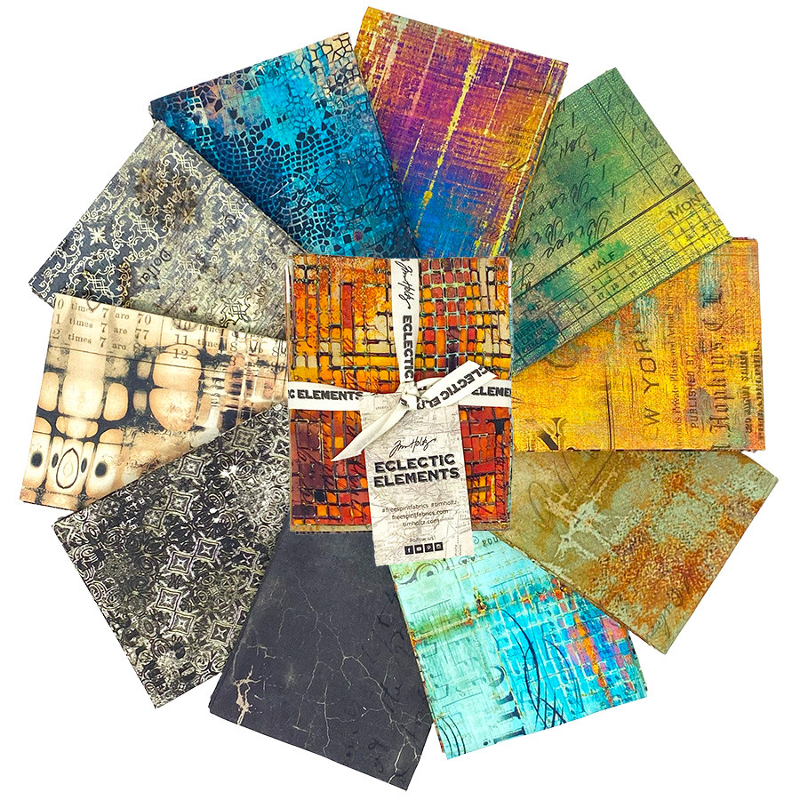Tim Holtz Abandoned FQB 10pc