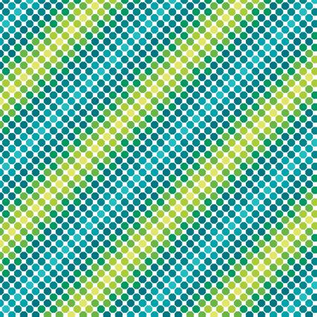 Happy Notes Octagons Blue/Green