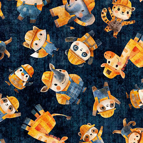 Build It Construction Animals Toss Midnight