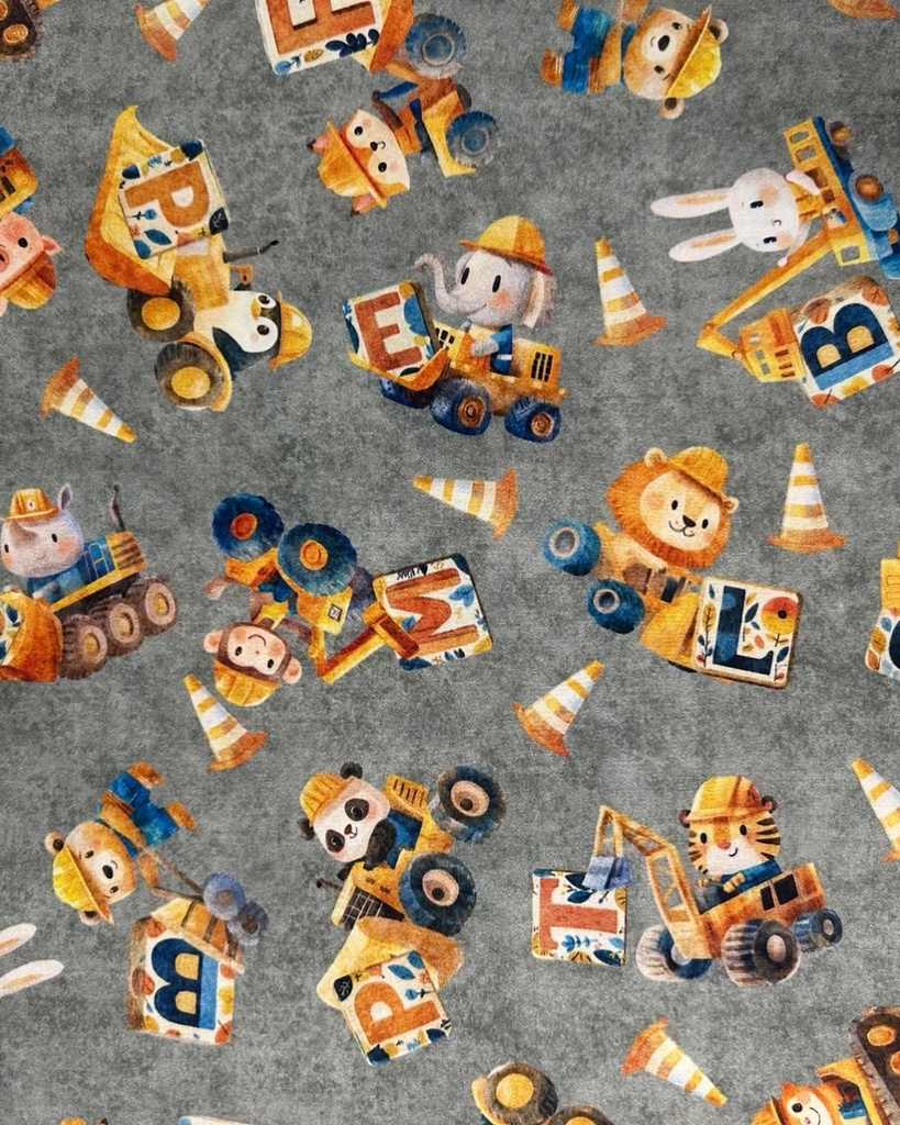 Build It Construction Animals ABC Toss