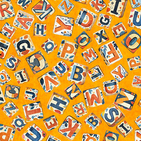 Build It ABC Block Toss Marigold