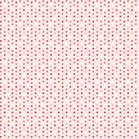Peonies & Posies Dots Pale Pink
