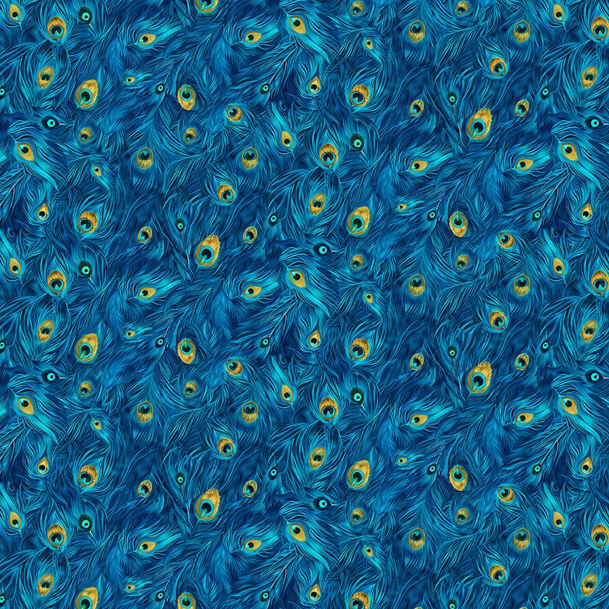 Packed Peacock Plumes