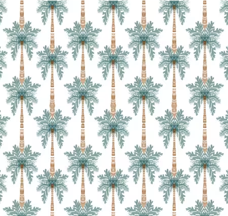 White Palm Trees