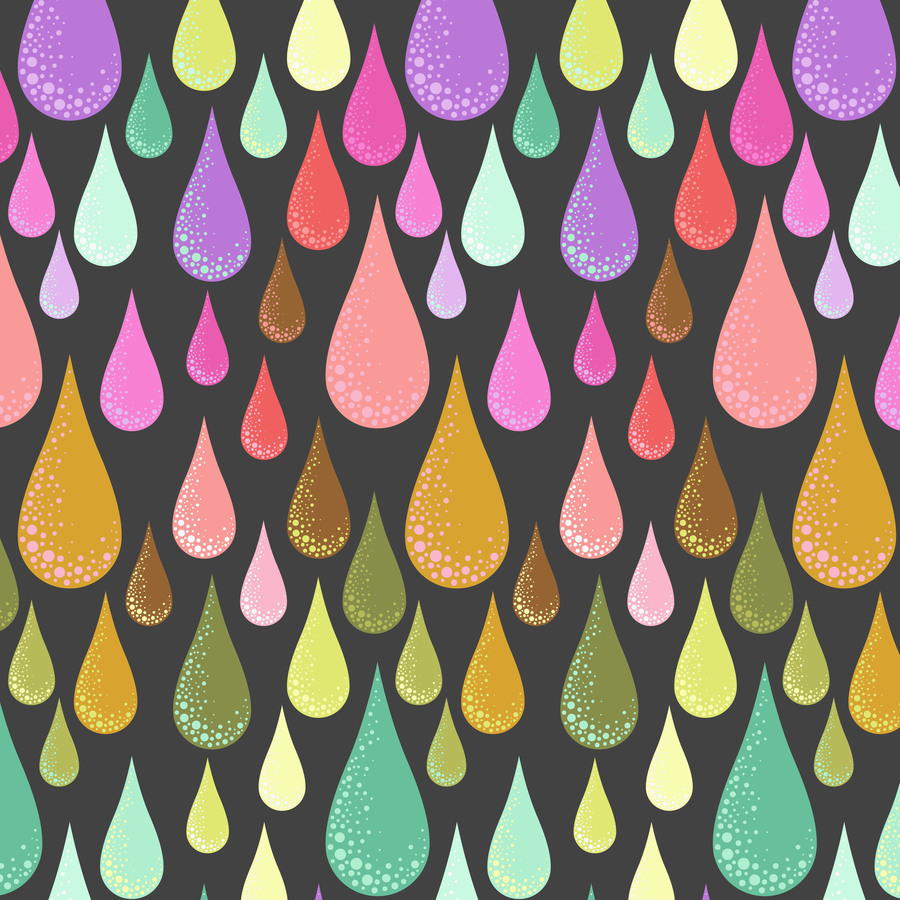 Tula Pink Prince Charming Déjà Vu Dew Drop Licorice