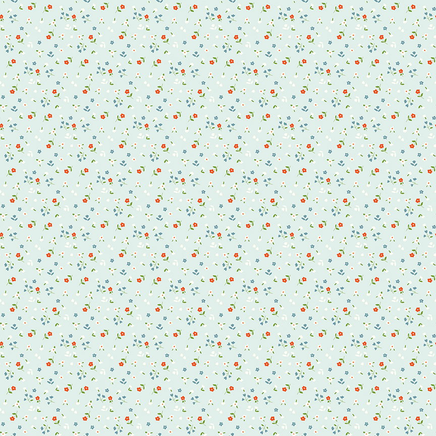 Cotton Nook Flowers Blchd Den