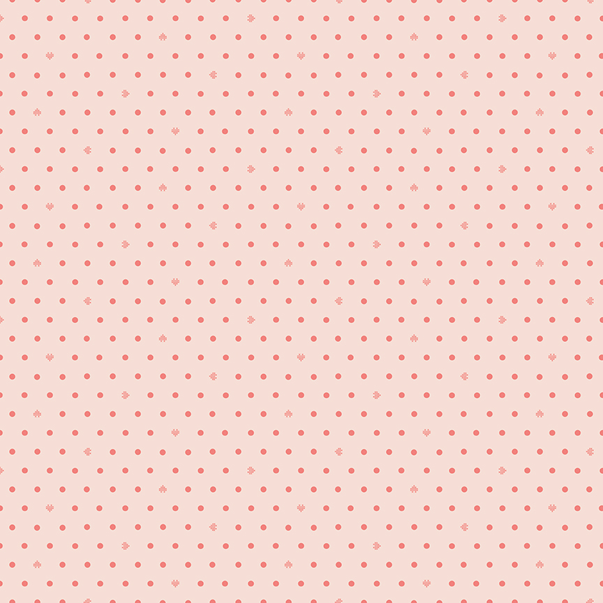 Cotton Nook Dots Blush