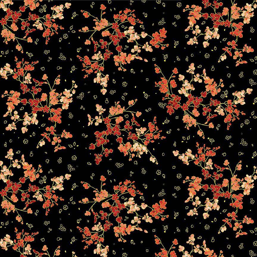 Imperial Bloom Cherry Blossom Metallic