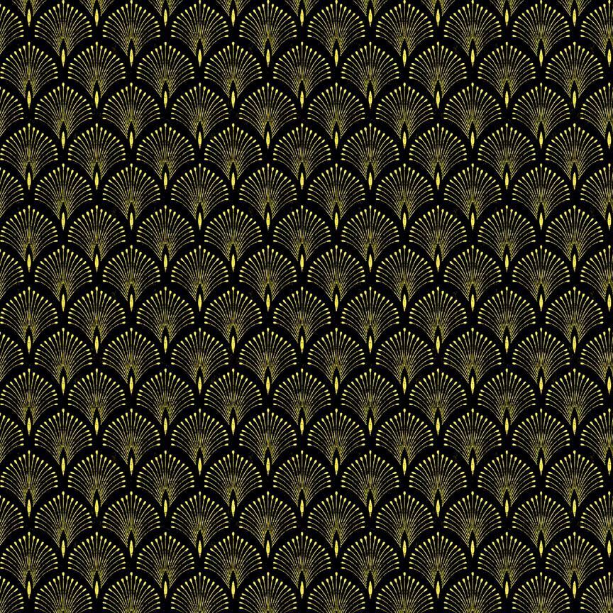 Imperial Bloom Asian Scallops Metallic