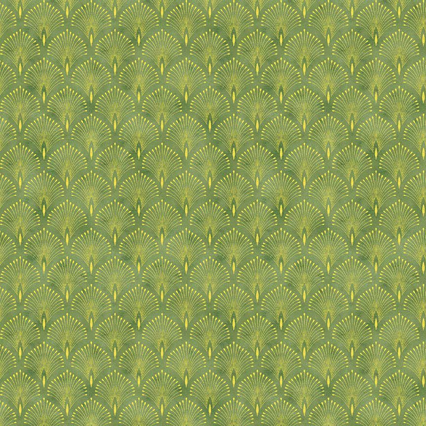 Imperial Bloom Asian Scallops Metallic