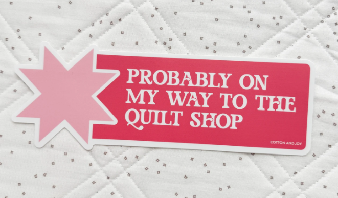Probably On My Way Bumper Sticker