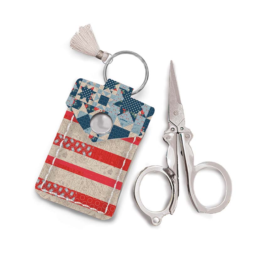 Leather Scissor Pouch Independence