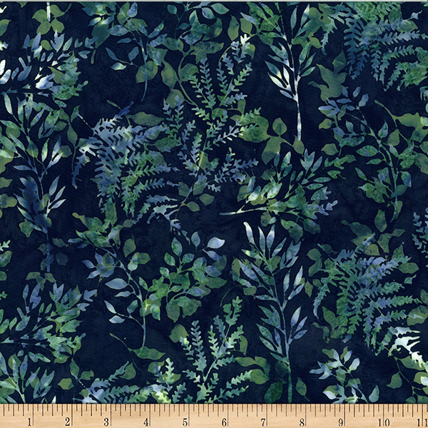 Bali Batik Leafy Branches