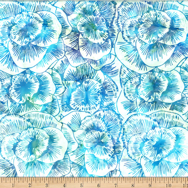 Bali Batik Linear Peony