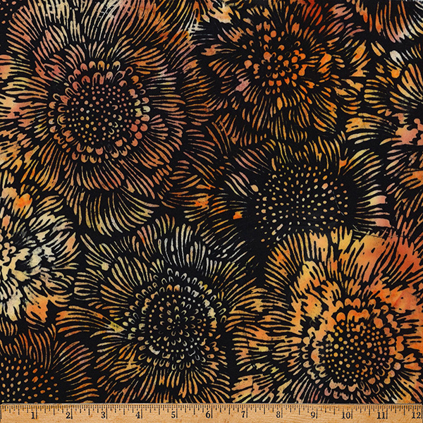 Bali Batik Anemone Flowers