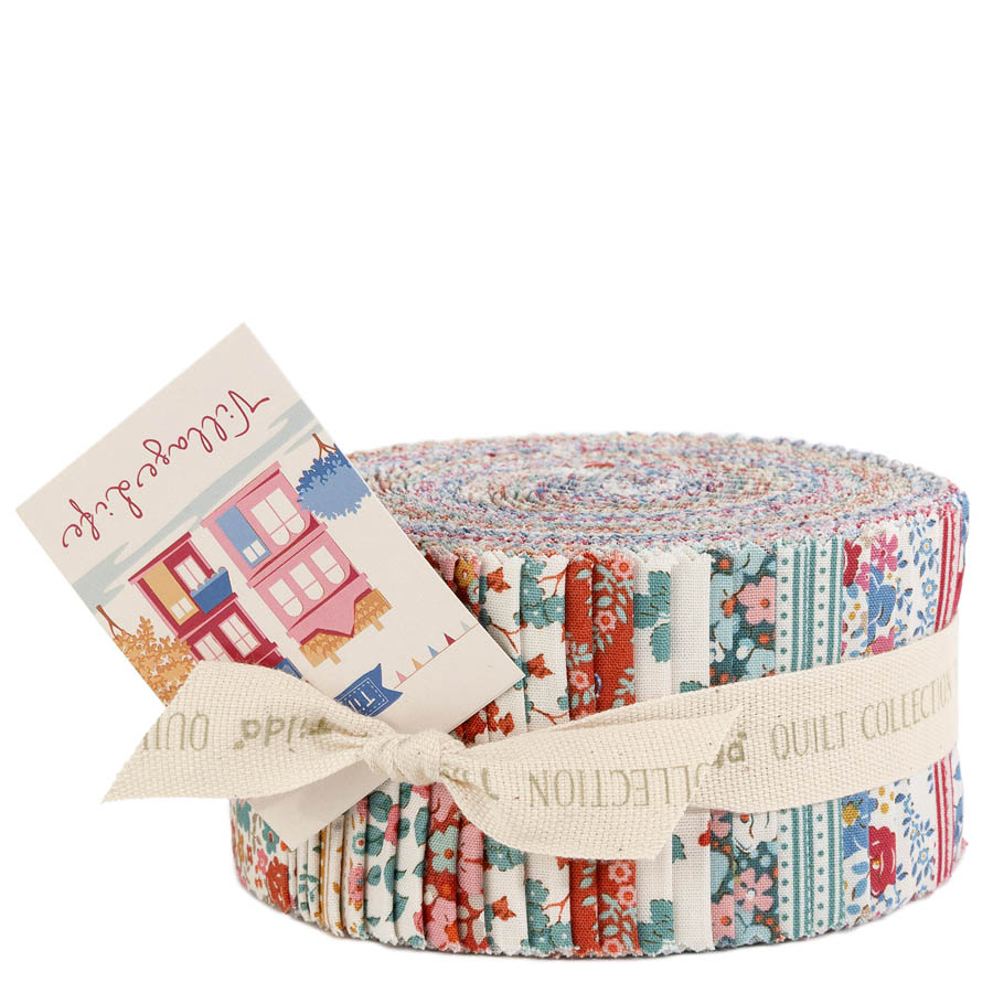 Tilda Village Life Fabric Roll