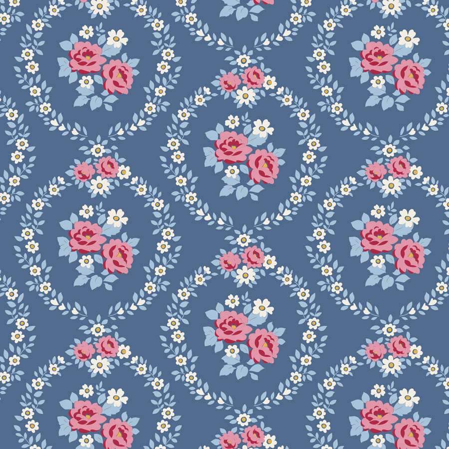 Tilda Village Life Mable Blue