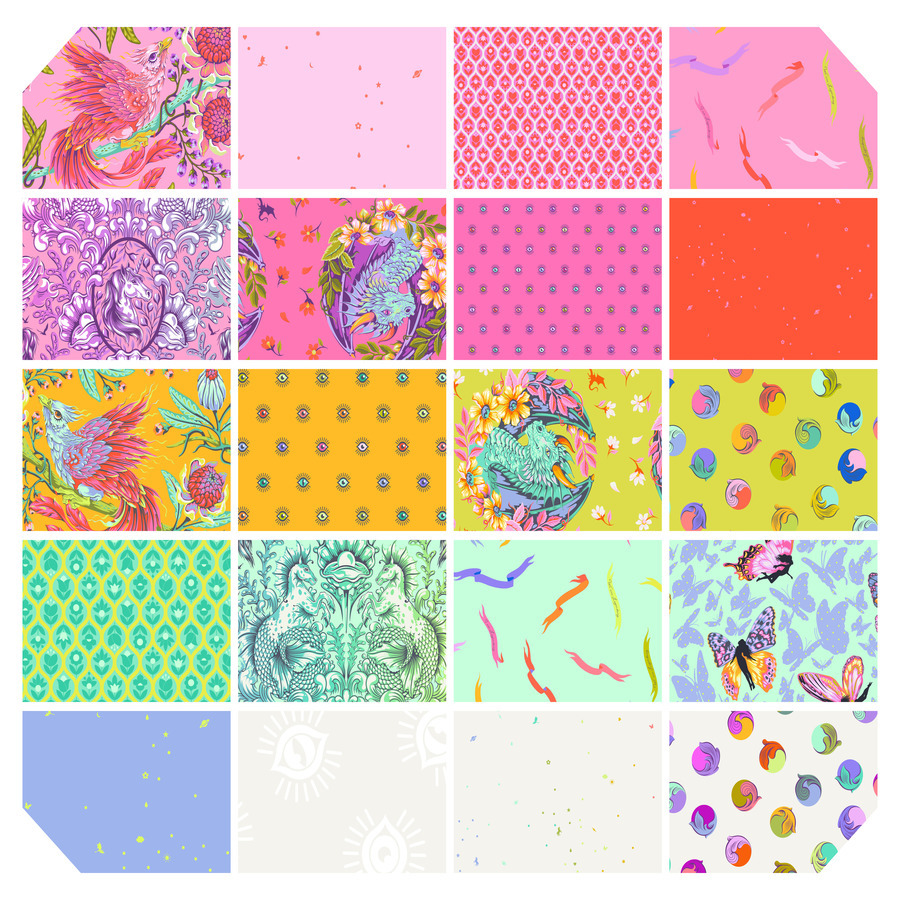 Tula Pink Legendary 2 1/2" Mini Charm