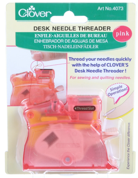 Desktop Needle Threader Pink