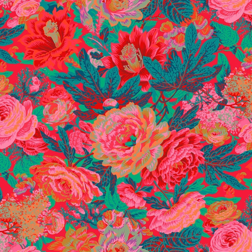 Floral Burst Red Kaffe