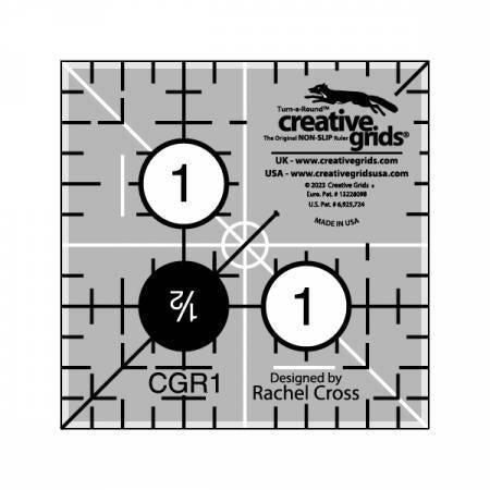 CGR Ruler 1.5" Square